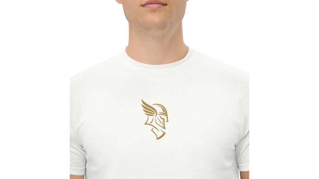 Men's Forge Graphic Cotton Tee - Old Gold