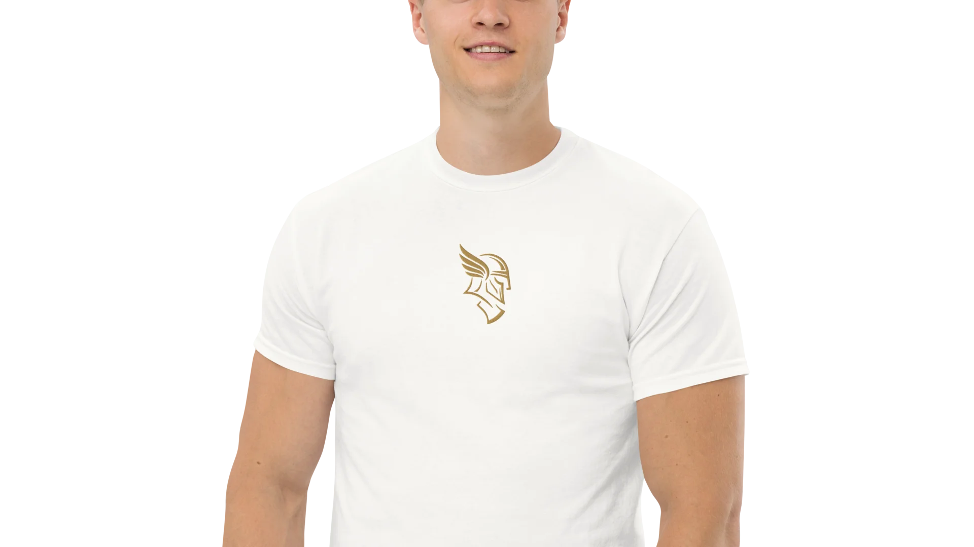 Men's Forge Graphic Cotton Tee - Old Gold